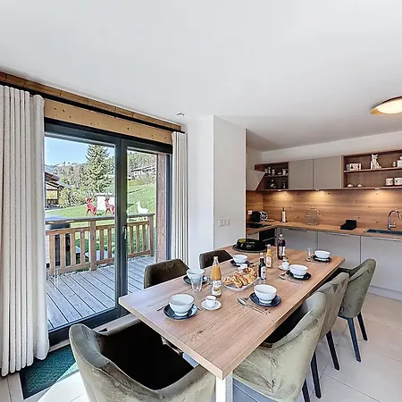 Les Rennes - - 6 Pers - Jacuzzi Apartment Les Gets
